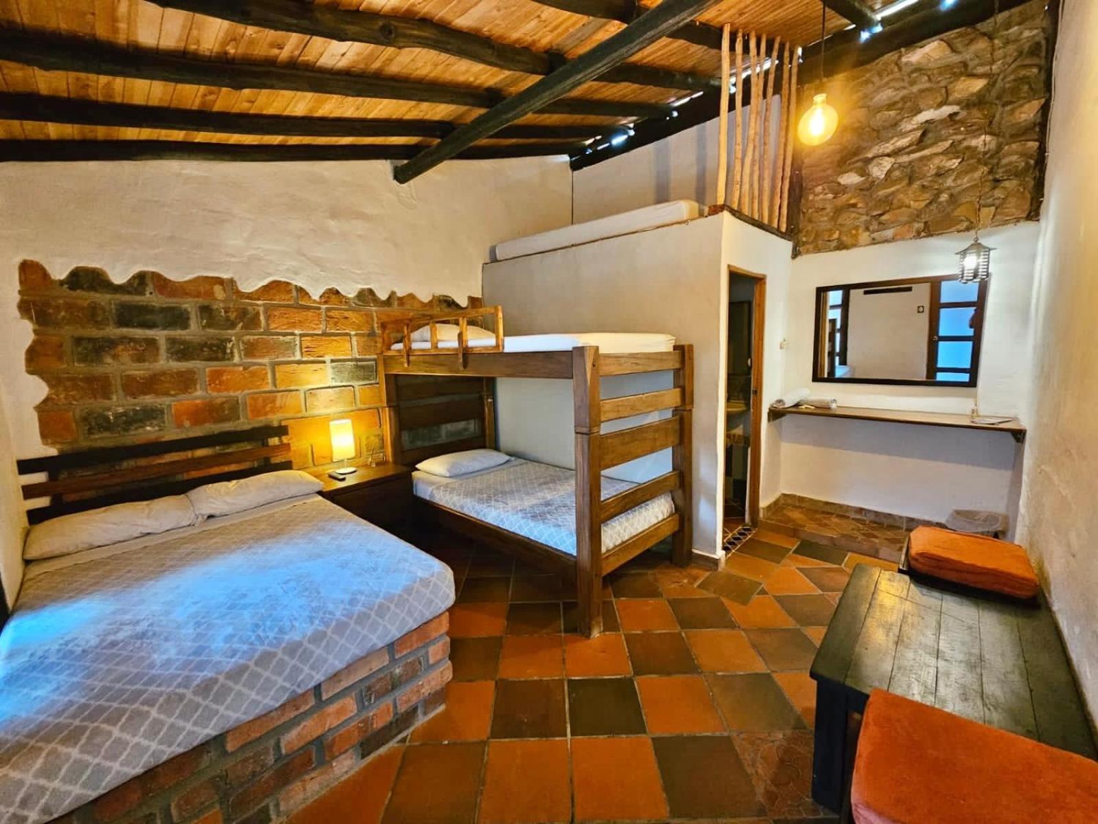 Cabanas Y Hostal Bonanza Mesa De Los Santos Los Santos  Exteriör bild